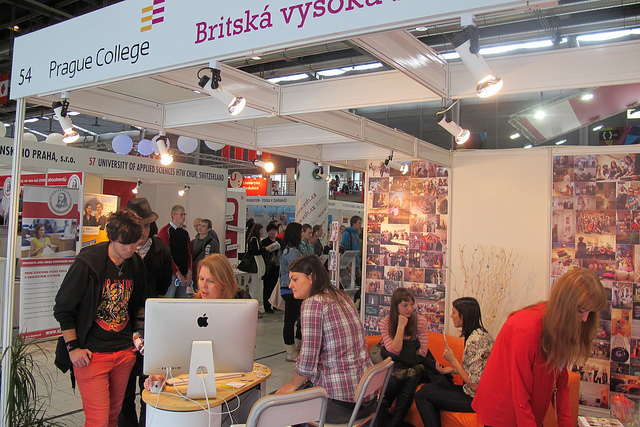 Prague College is at Gaudeamus Praha stand 38