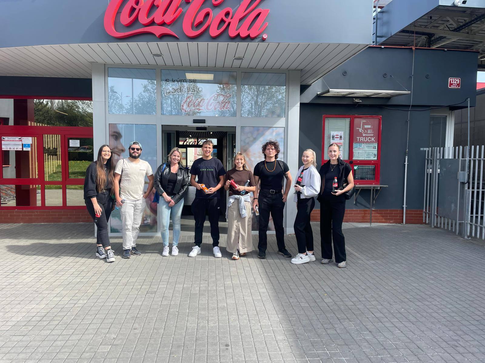 CocaCola HBC Visit - Students 1