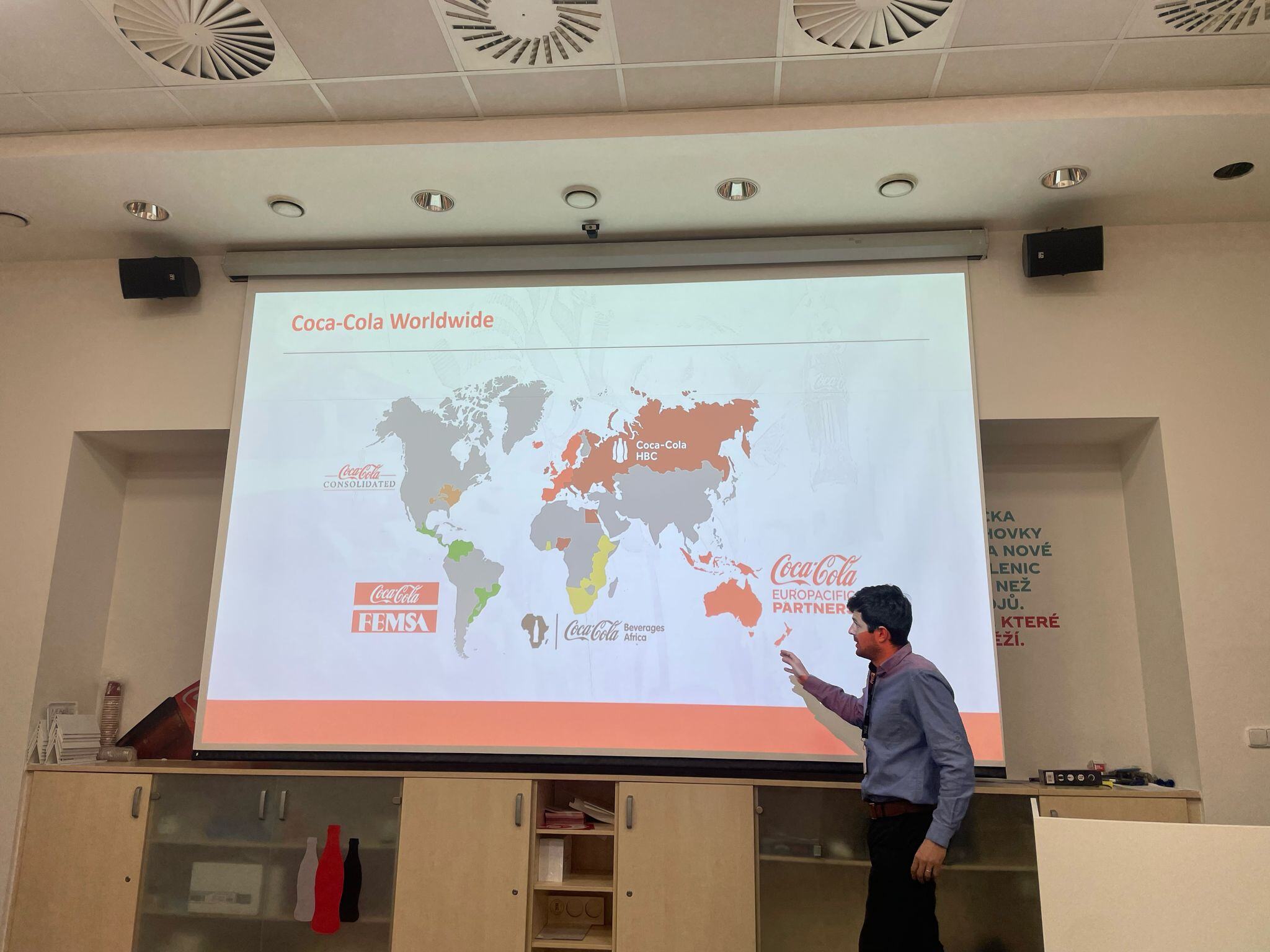 CocaCola HBC Visit - Students 4