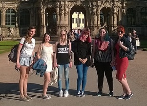 Graphic Design students' art trip to Dresden