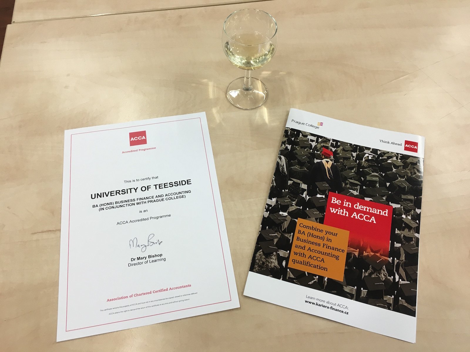 ACCA accreditation makes Prague College a top choice for finance and accounting