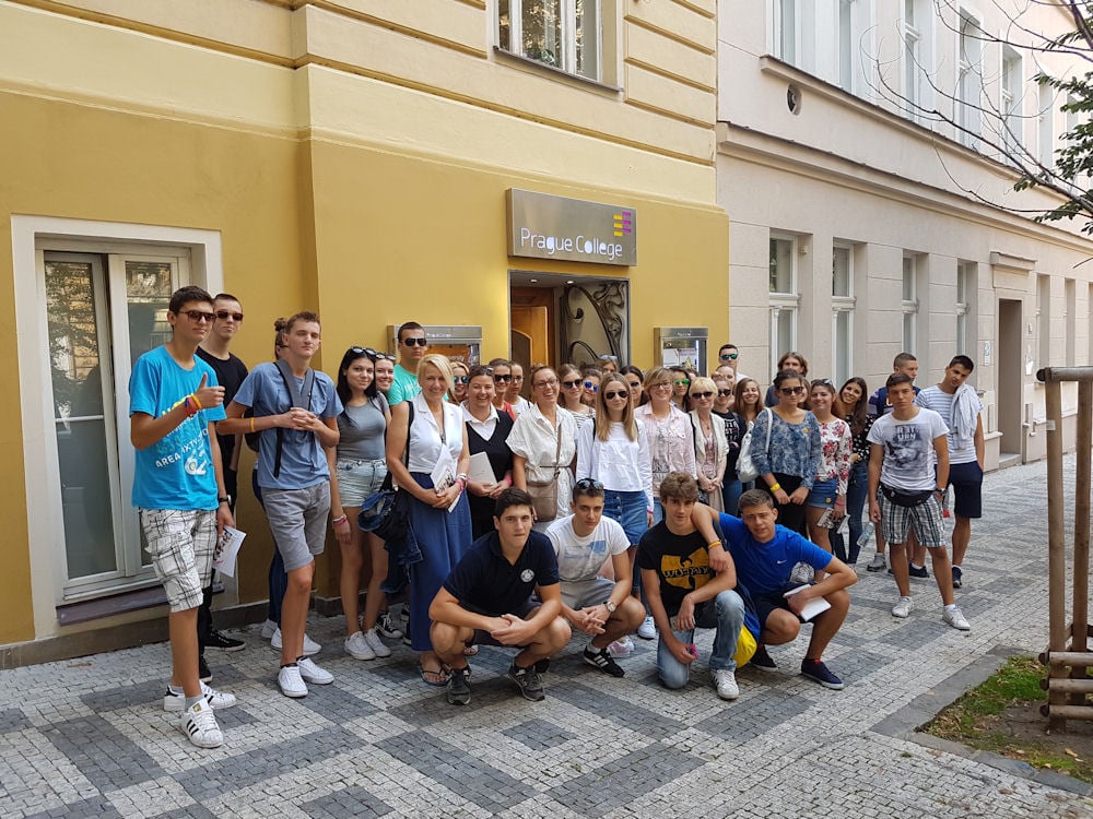 Visit by students from Dubrovnik