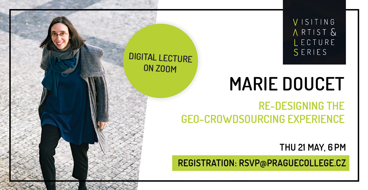 Visiting Artist Lecture: Marie Doucet - Re-Designing the Geo-crowdsourcing Experience